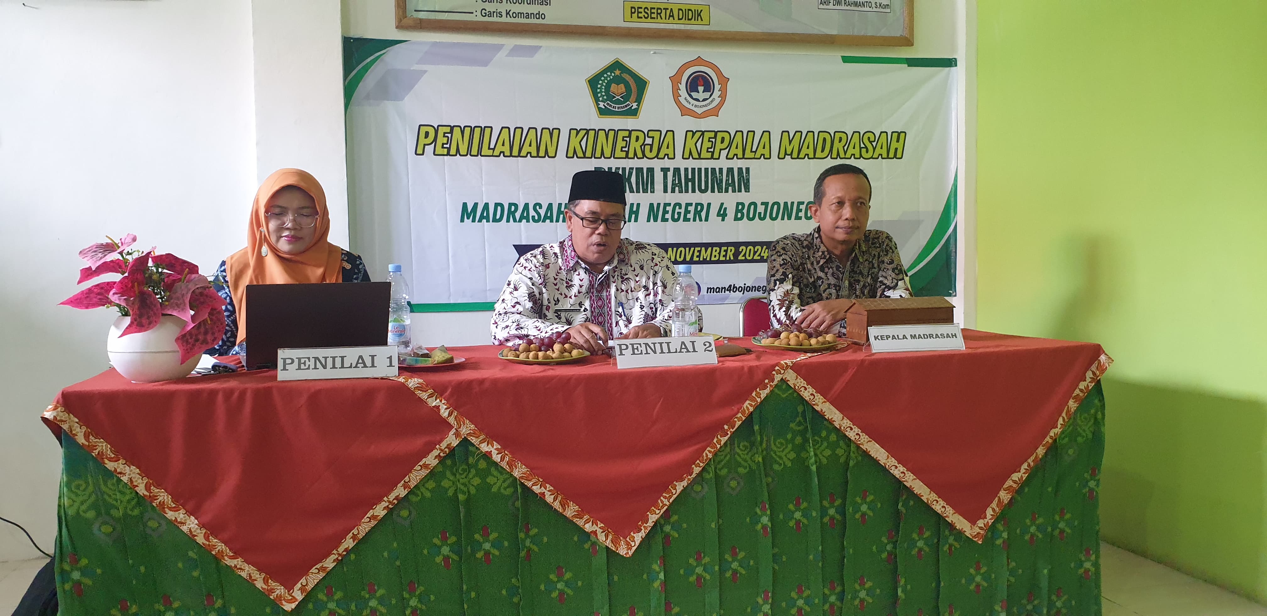 Penilaian Kinerja Kepala MAN
